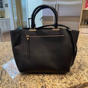 Henri Bendel Black Gotham Tote - BRAND NEW